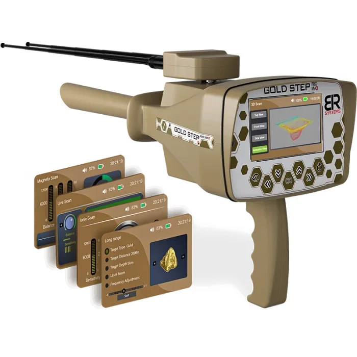 BR Detectors Gold Step Pro Max metal detector
