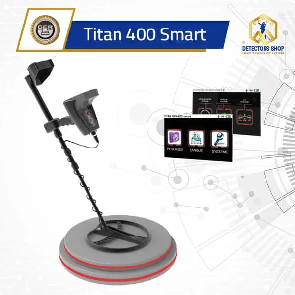 GER Detect Titan 400 Smart metal detector